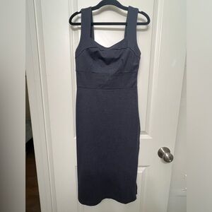 Blue Midi Petite Banana Republic Dress